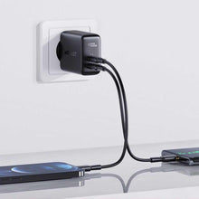 Заредете изображение във визуализатора на галерията – Acefast charger 2 x type c qc3.0 pd40w a9 black - TopMag

