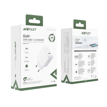 Заредете изображение във визуализатора на галерията – Acefast charger gan type c qc3.0 pd30w a21 white - TopMag

