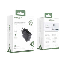 Заредете изображение във визуализатора на галерията – Acefast charger type c qc3.0 pd20w a1 black - TopMag
