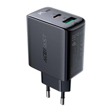 Заредете изображение във визуализатора на галерията – Acefast charger type c + usb qc3.0 pd32w a5 black - TopMag
