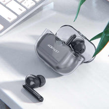 Заредете изображение във визуализатора на галерията – Acefast tws earbuds with docking station with enc (noise reduction) + ipx7 + bt5.2 t3 black - TopMag

