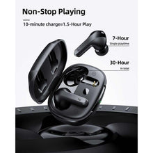 Заредете изображение във визуализатора на галерията – Acefast tws earphones with docking station with anc + enc (noise reduction) + ipx6 bt5.2 t2 black - TopMag
