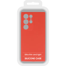 Заредете изображение във визуализатора на галерията – Vennus Case Silicone Lite for Samsung Galaxy S23 Ultra red
