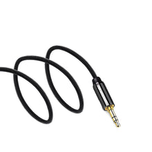 Заредете изображение във визуализатора на галерията – Wozinsky AUX cable angled (male-male) mini jack cable 3m black
