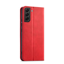 Заредете изображение във визуализатора на галерията – Magnet Fancy Case for Samsung Galaxy S23 flip cover wallet stand red
