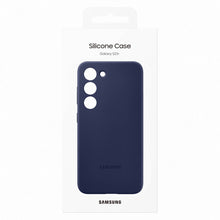 Заредете изображение във визуализатора на галерията – Samsung Silicone Cover case for Samsung Galaxy S23+ silicone case navy blue (EF-PS916TNEGWW)
