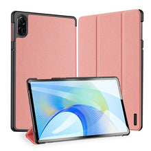 Заредете изображение във визуализатора на галерията – Dux Ducis Domo eco-leather case with stand for Honor Pad X9 11.5'' - pink
