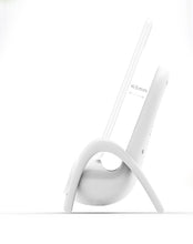 Заредете изображение във визуализатора на галерията – Wireless Induction Charger QI Universal Fast Charge - FC08 with stand 15W WHITE (min. 2A)
