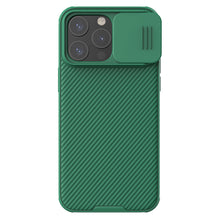Заредете изображение във визуализатора на галерията – Nillkin CamShield Pro Magnetic Case for iPhone 15 Pro Max with Camera Cover - Green
