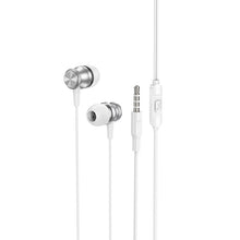 Заредете изображение във визуализатора на галерията – Borofone Earphones BM75 Platinum Metal silver
