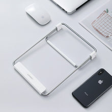 Заредете изображение във визуализатора на галерията – Ugreen adjustable stand laptop stand silver (LP230)
