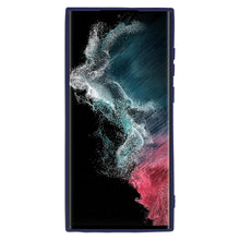 Заредете изображение във визуализатора на галерията – Vennus Silicone Heart Case for Samsung Galaxy S22 Ultra design 1 navy
