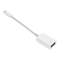 Adapter / kabel for iphone lightning 8-pin - otg white