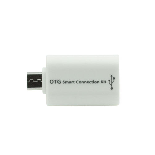 Адаптер Micro USB / OTG бял - само за 3.99 лв