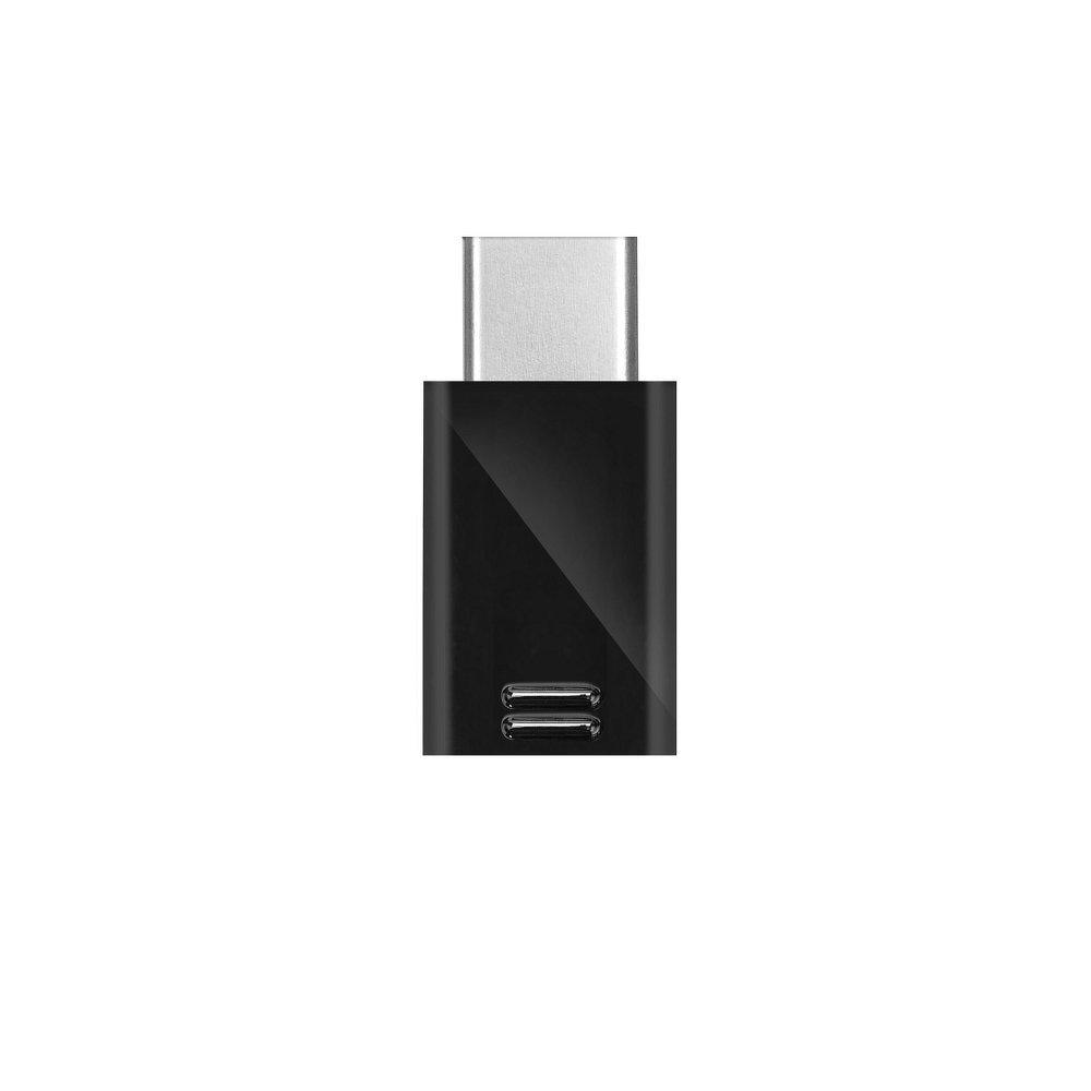 Адаптер Оригинален Samsung GH96-12330a - USB Type-C към Micro USB черен - TopMag