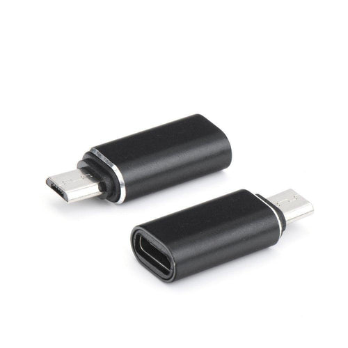 Адаптер USB Type C към Мicro USB черен - TopMag