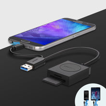 Заредете изображение във визуализатора на галерията – Ugreen SD / micro SD card reader to USB 3.0 black (20250)
