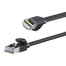 Заредете изображение във визуализатора на галерията – BASEUS high Speed RJ45 Gigabit network cable (flat cable) 1m Black PCWL-B01
