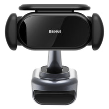 Заредете изображение във визуализатора на галерията – Electric car holder with solar panel for Tesla Model 3 / Y Baseus T-Space - black
