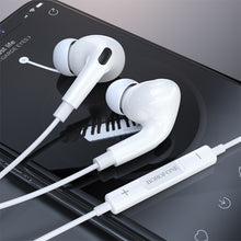 Заредете изображение във визуализатора на галерията – Borofone Earphones BM80 Pro Elegant with microphone white

