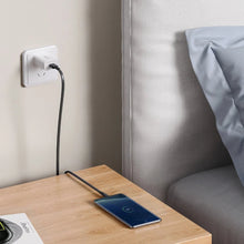 Заредете изображение във визуализатора на галерията – Ugreen flat USB cable - USB Type C Quick Charge 3 A 2 m black (US332 70637)
