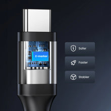 Заредете изображение във визуализатора на галерията – Ugreen US562 USB-C to USB-C PD Fast Charging Cable 1.5m Black
