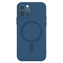 Заредете изображение във визуализатора на галерията – TEL PROTECT MagSilicone Case for Iphone 15 Pro Navy
