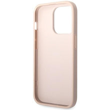 Заредете изображение във визуализатора на галерията – Guess GUHCP15X4GMGPI iPhone 15 Pro Max 6.7" pink/pink hardcase 4G Big Metal Logo
