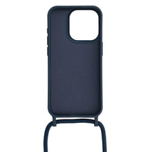 Заредете изображение във визуализатора на галерията – Strap Silicone Case for Iphone 15 Plus design 1 navy
