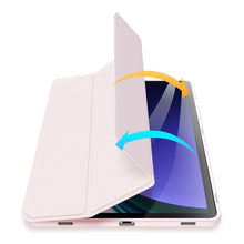Заредете изображение във визуализатора на галерията – Dux Ducis Toby case with flip stand for Samsung Galaxy Tab S9 FE - pink
