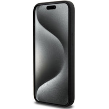 Заредете изображение във визуализатора на галерията – BMW M Silicone Pattern MagSafe case for iPhone 15 Pro Max - black
