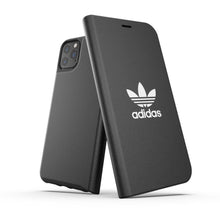 Заредете изображение във визуализатора на галерията – Adidas оригинален гръб bodega за iPhone 11 pro max ( 6.5 ) черен / бял - TopMag
