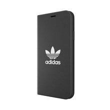 Заредете изображение във визуализатора на галерията – Adidas оригинален гръб bodega за iPhone 11 pro max ( 6.5 ) черен / бял - TopMag
