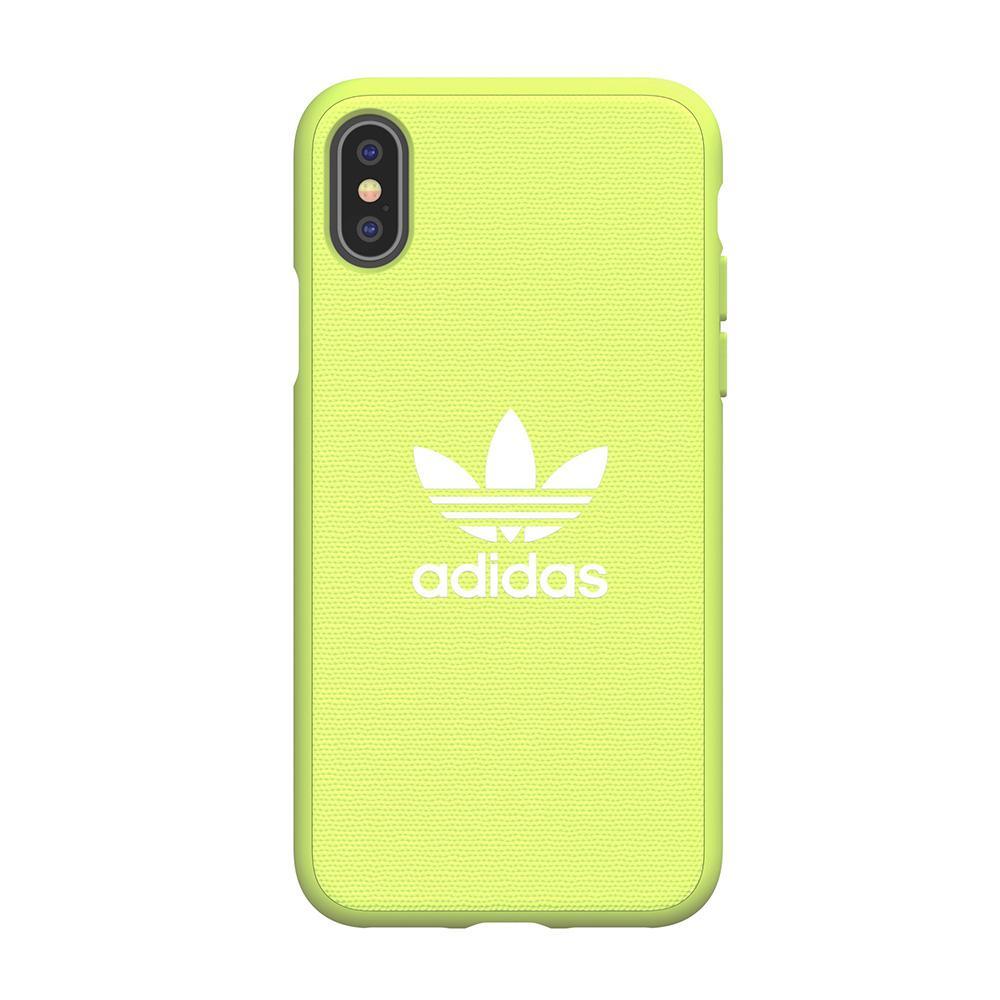 Adidas оригинален гръб canvas - iPhone x / xs жълт - TopMag