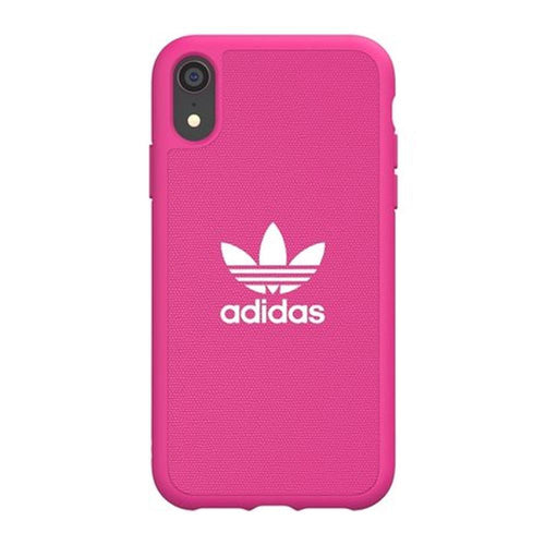Adidas оригинален гръб canvas за iPhone xr розов - TopMag
