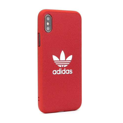 Adidas оригинален гръб canvas за iPhone xs max оранжев - TopMag