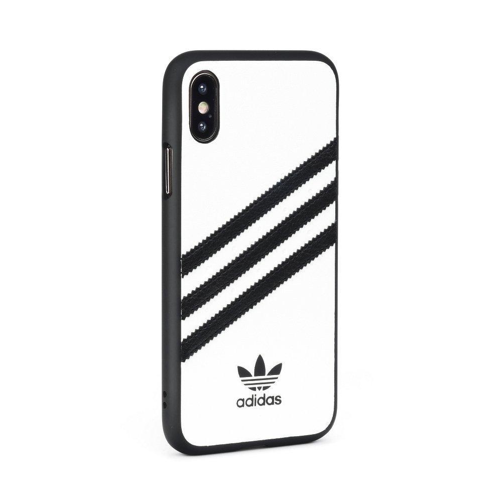 Adidas оригинален гръб - iPhone x / xs бял - TopMag