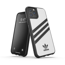 Заредете изображение във визуализатора на галерията – Adidas оригинален гръб pu за iPhone 11 pro ( 5.8 ) черен / бял - TopMag

