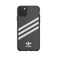 Заредете изображение във визуализатора на галерията – Adidas оригинален гръб pu за iPhone 11 pro max ( 6.5 ) черен / бял - TopMag
