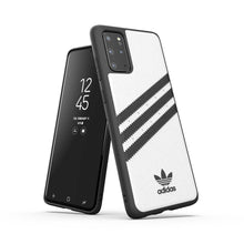 Заредете изображение във визуализатора на галерията – Adidas oригинален гръб за samsung s20 plus бял / черен - TopMag

