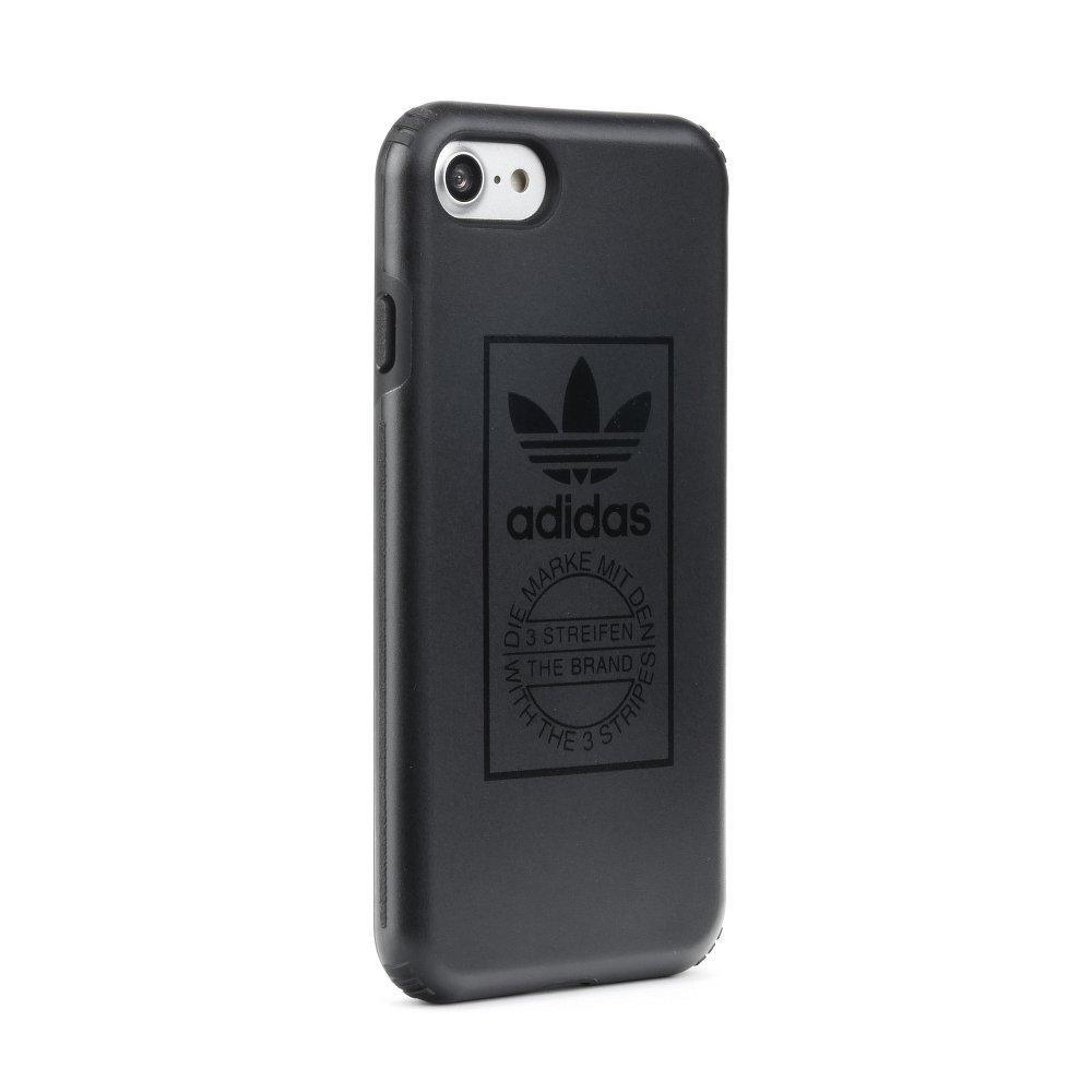 Adidas оригинален твърд гръб за iPhone 7 / 8 / SE 2020 черен - TopMag