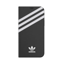 Заредете изображение във визуализатора на галерията – Adidas originals booklet гръб за iPhone 12 / 12 pro black white - TopMag
