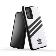 Заредете изображение във визуализатора на галерията – Adidas originals moulded for huawei p40 white black - TopMag
