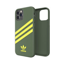 Заредете изображение във визуализатора на галерията – Adidas originals moulded гръб за iPhone 12 / 12 pro wild pine / acid yellow - TopMag
