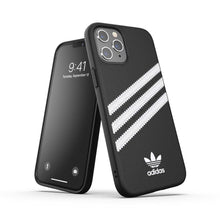 Заредете изображение във визуализатора на галерията – Adidas originals moulded гръб за iPhone 12 pro max black white - TopMag
