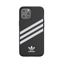 Заредете изображение във визуализатора на галерията – Adidas originals moulded гръб за iPhone 12 pro max black white - TopMag
