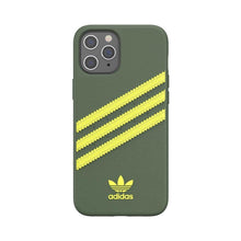 Заредете изображение във визуализатора на галерията – Adidas originals moulded гръб за iPhone 12 pro max wild pine / acid yellow - TopMag
