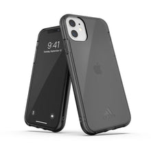 Заредете изображение във визуализатора на галерията – Adidas sp protective clear case small logo for iPhone 11 ( 6.1 ) smokey black - TopMag
