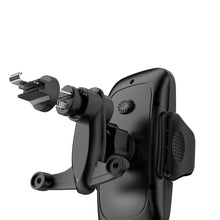 Заредете изображение във визуализатора на галерията – Dudao mechanical car holder for air supply ventilation grille black (F2 Pro black)
