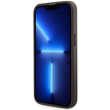 Заредете изображение във визуализатора на галерията – Guess GUHMP13LP4RPSW iPhone 13 Pro / 13 6.1" brown/brown hardcase 4G Printed Stripes MagSafe
